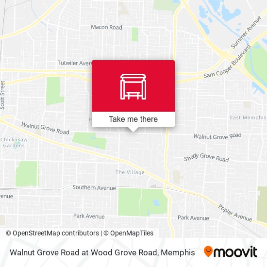 Mapa de Walnut Grove Road at Wood Grove Road