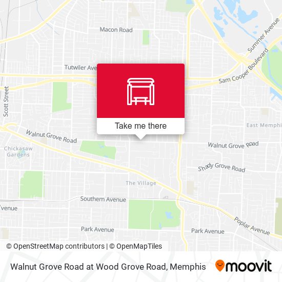 Mapa de Walnut Grove Road at Wood Grove Road