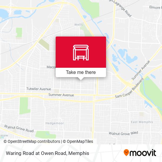 Mapa de Waring Road at Owen Road