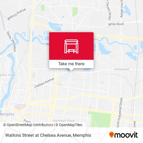 Mapa de Watkins Street at Chelsea Avenue