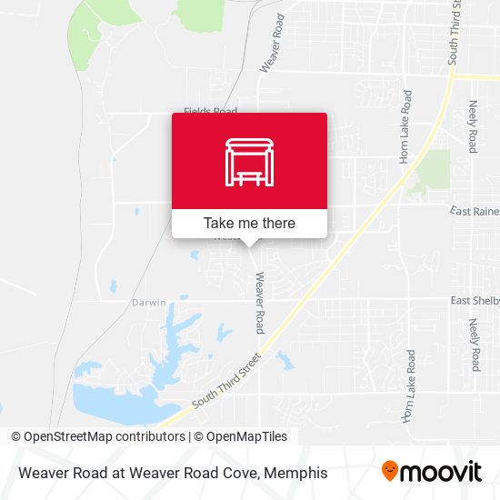 Mapa de Weaver Road at Weaver Road Cove