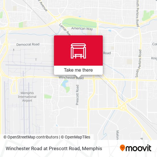 Mapa de Winchester Road at Prescott Road