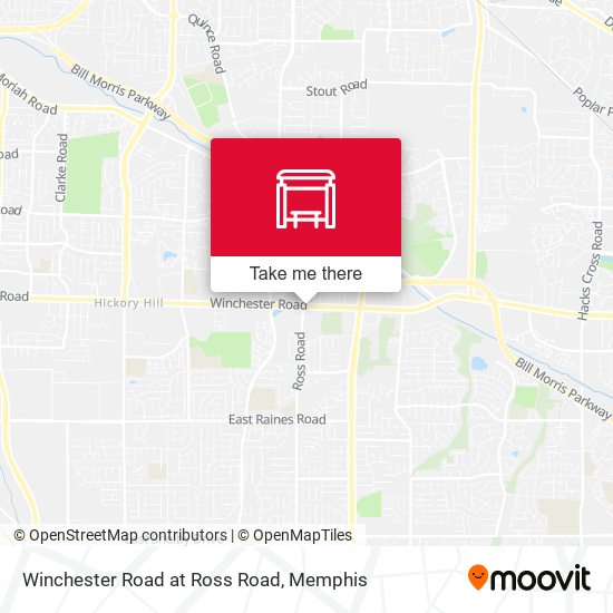 Mapa de Winchester Road at Ross Road