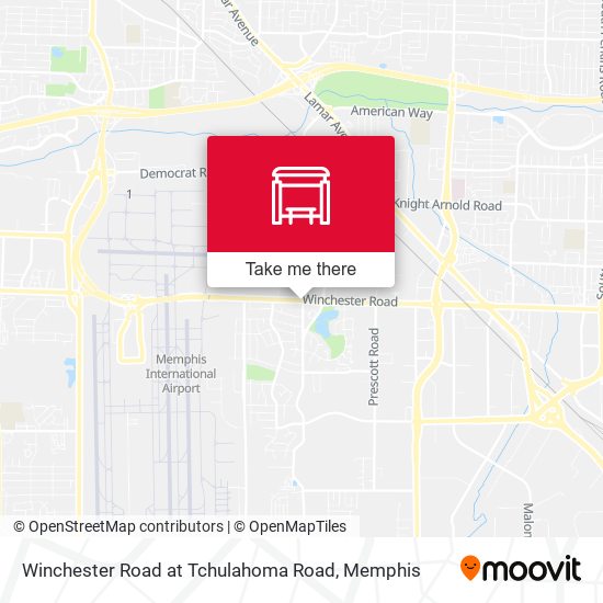 Mapa de Winchester Road at Tchulahoma Road