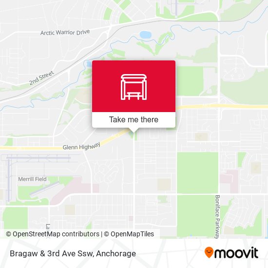 Bragaw & 3rd Ave Ssw map