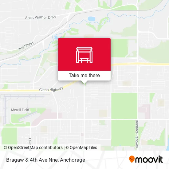 Bragaw & 4th Ave Nne map