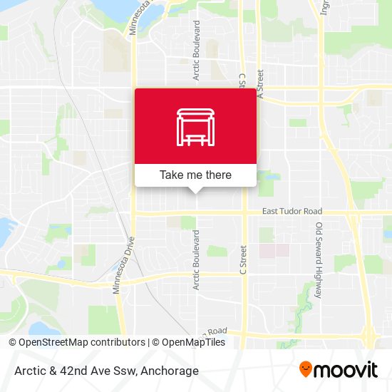 Arctic & 42nd Ave Ssw map