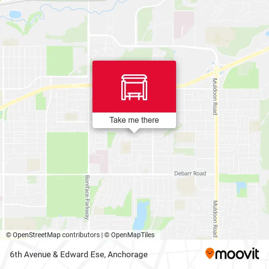 6th Avenue & Edward Ese map