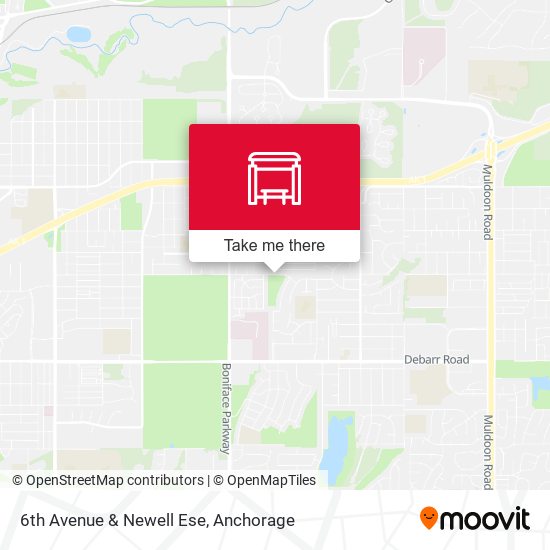 Mapa de 6th Avenue & Newell Ese