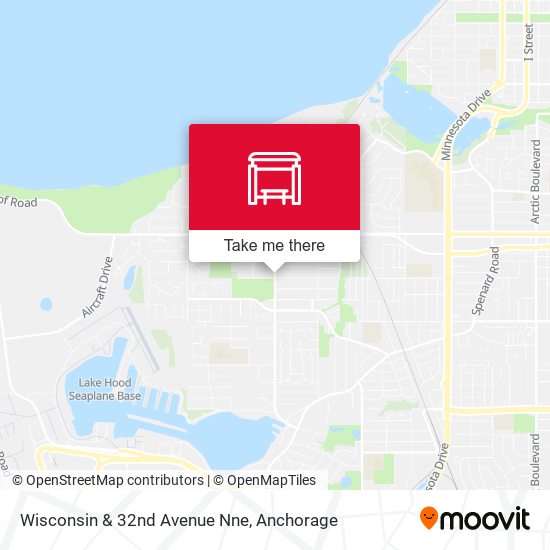 Mapa de Wisconsin & 32nd Avenue Nne
