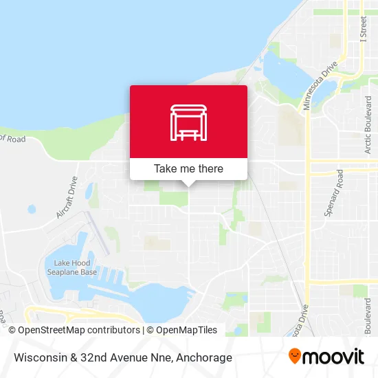 Wisconsin & 32nd Avenue Nne map