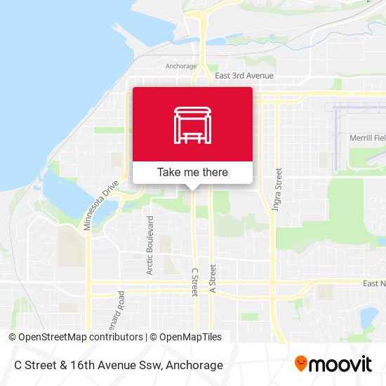Mapa de C Street & 16th Avenue Ssw
