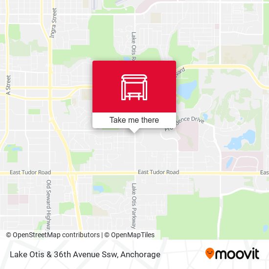 Mapa de Lake Otis & 36th Avenue Ssw