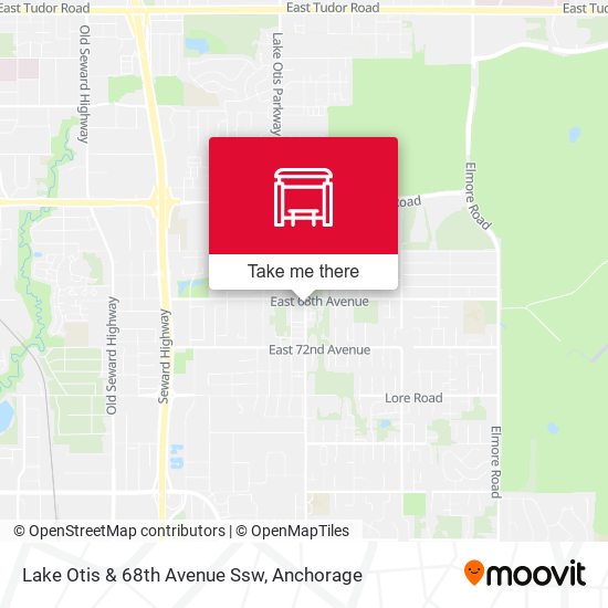 Mapa de Lake Otis & 68th Avenue Ssw