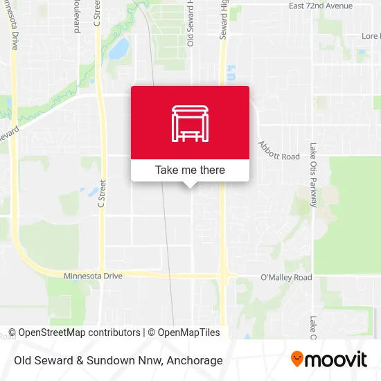 Old Seward & Sundown Nnw map