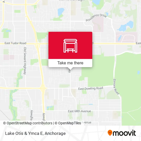 Mapa de Lake Otis & Ymca E