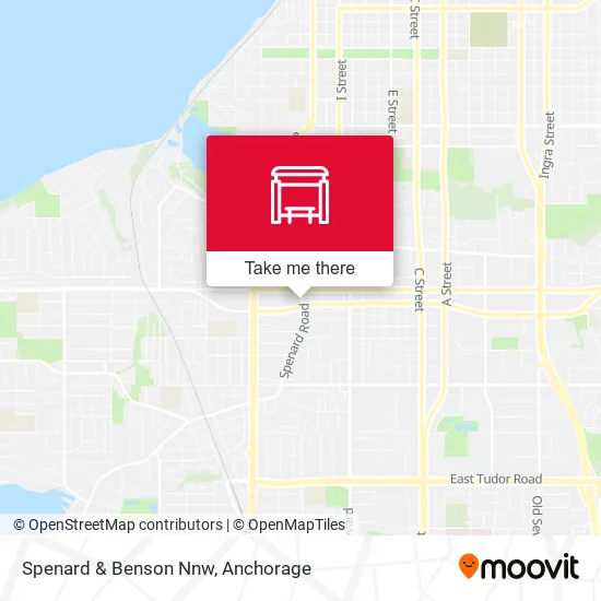 Spenard & Benson Nnw map