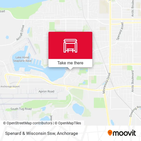Mapa de Spenard & Wisconsin Ssw