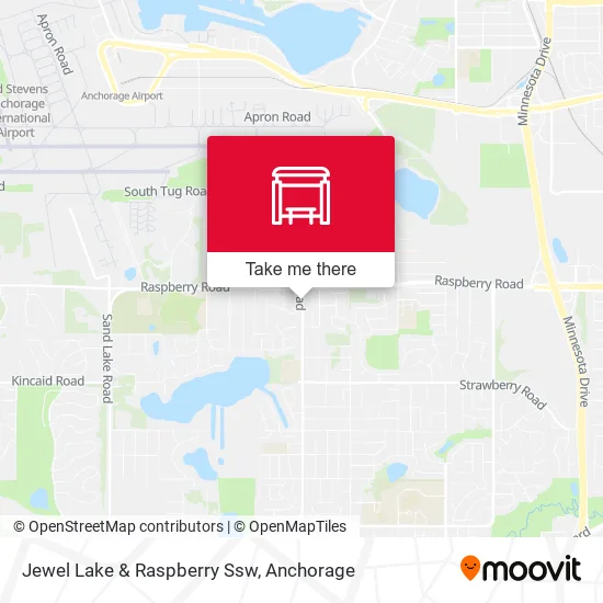 Jewel Lake & Raspberry Ssw map