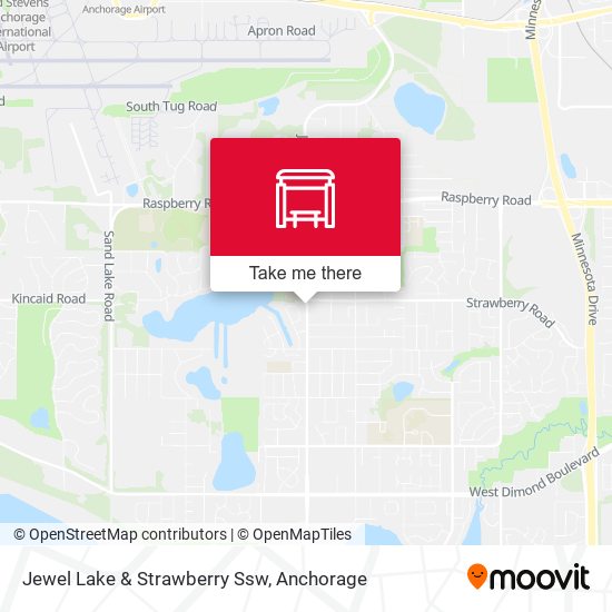 Jewel Lake & Strawberry Ssw map