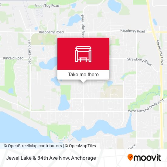 Jewel Lake & 84th Ave Nnw map