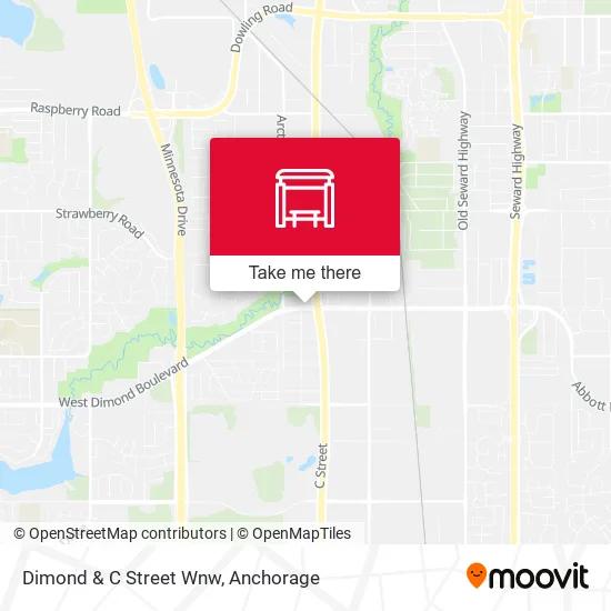 Mapa de Dimond & C Street Wnw