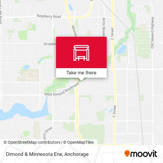 Dimond & Minnesota Ene map