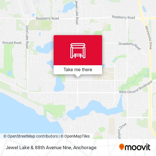 Jewel Lake & 88th Avenue Nne map