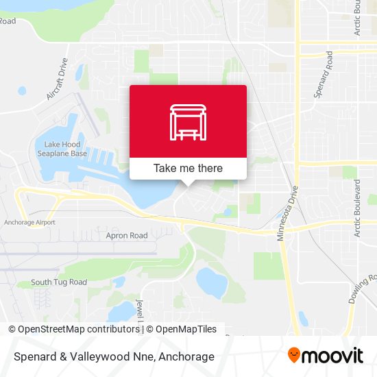 Spenard & Valleywood Nne map