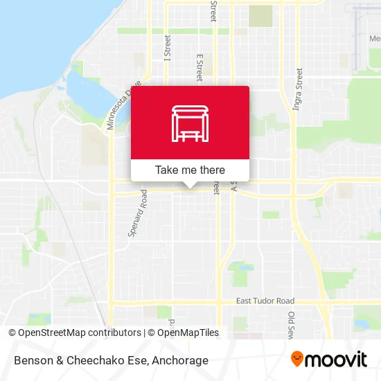 Benson & Cheechako Ese map