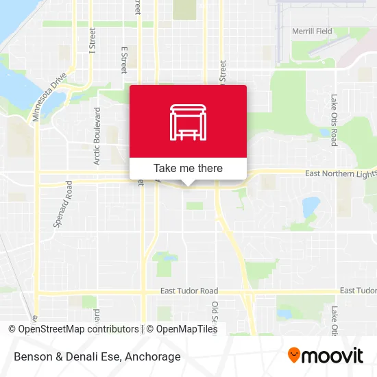 Benson & Denali Ese map