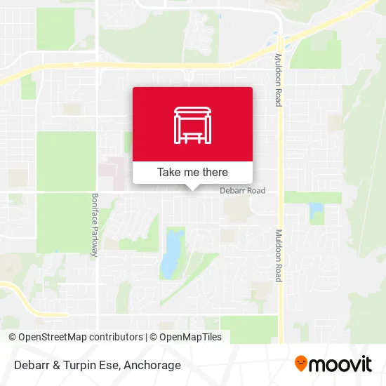 Debarr & Turpin Ese map