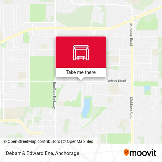 Debarr & Edward Ene map