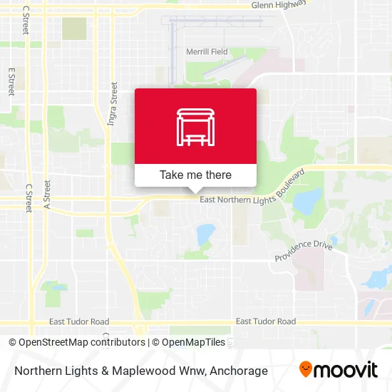 Northern Lights & Maplewood Wnw map