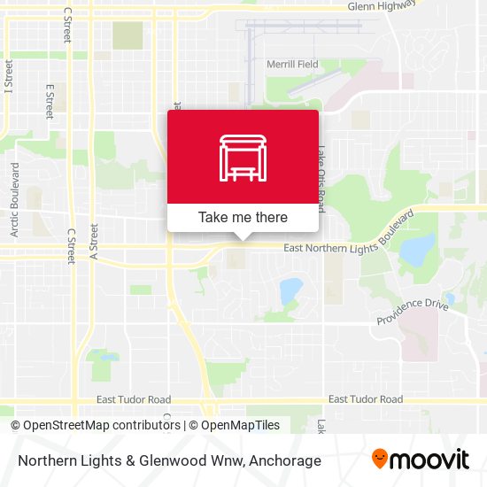 Mapa de Northern Lights & Glenwood Wnw