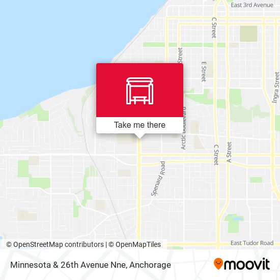 Minnesota & 26th Avenue Nne map