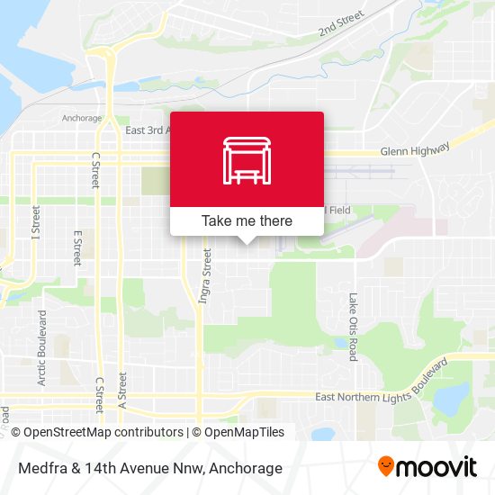 Medfra & 14th Avenue Nnw map