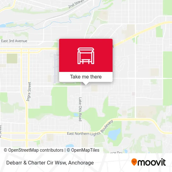 Debarr & Charter Cir Wsw map