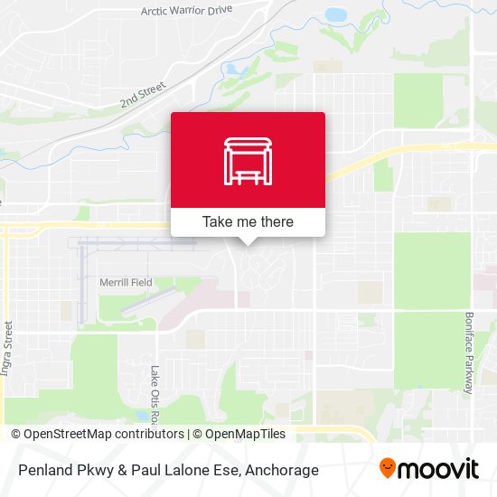 Penland Pkwy & Paul Lalone Ese map