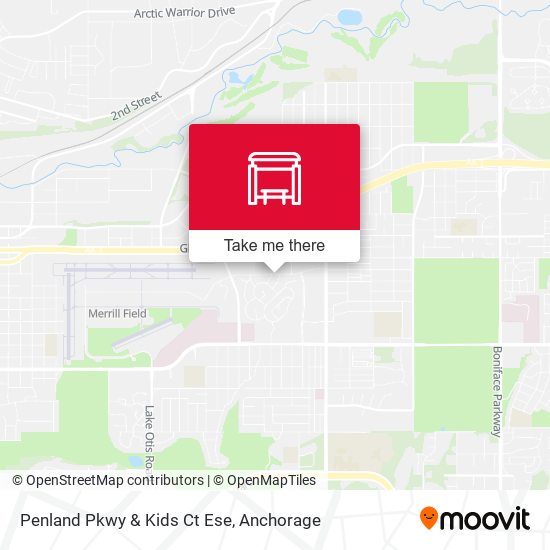 Mapa de Penland Pkwy & Kids Ct Ese