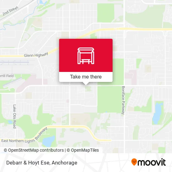 Debarr & Hoyt Ese map