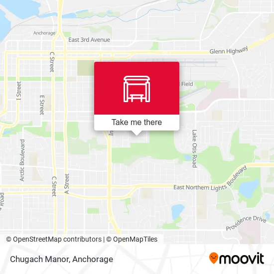 Chugach Manor map