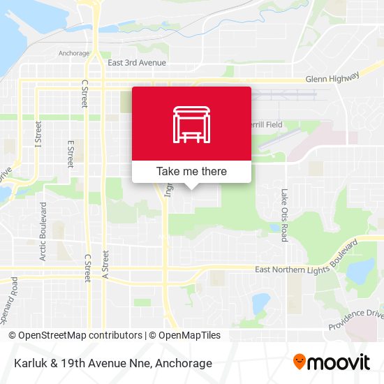 Mapa de Karluk & 19th Avenue Nne