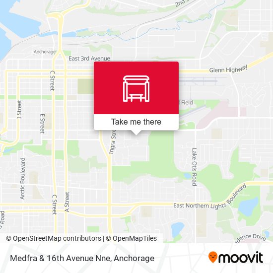 Mapa de Medfra & 16th Avenue Nne