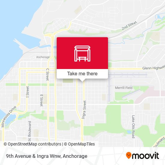 Mapa de 9th Avenue & Ingra Wnw