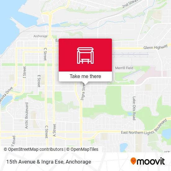 Mapa de 15th Avenue & Ingra Ese
