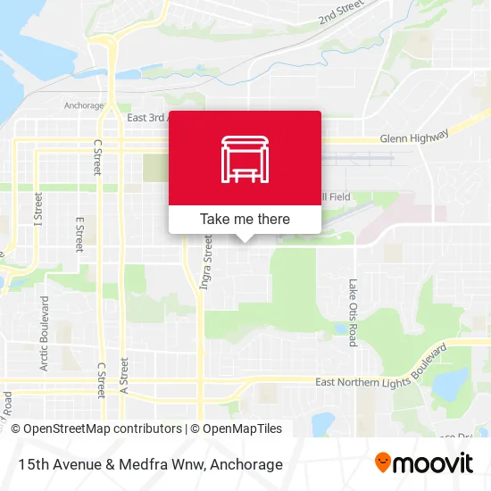 15th Avenue & Medfra Wnw map