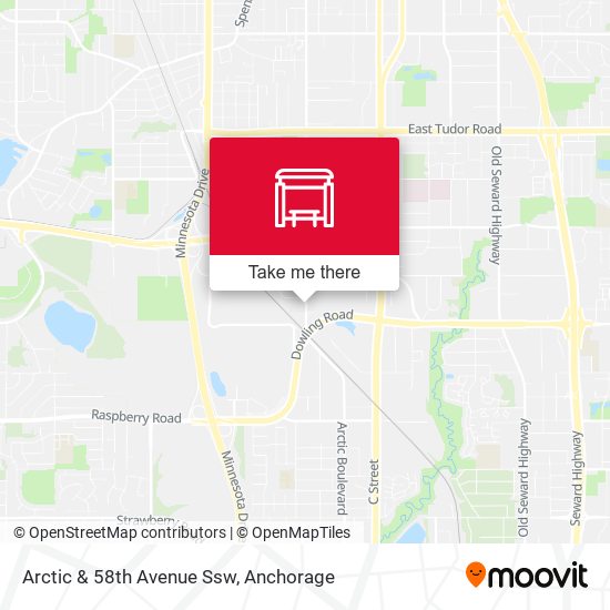 Arctic & 58th Avenue Ssw map