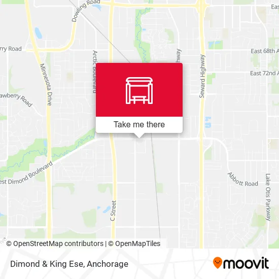 Dimond & King Ese map