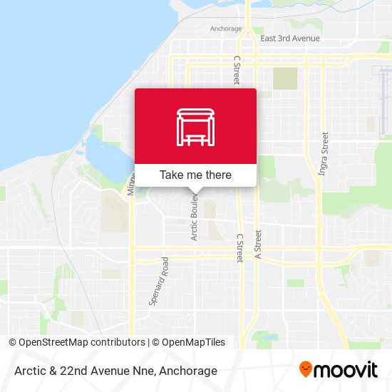Arctic & 22nd Avenue Nne map
